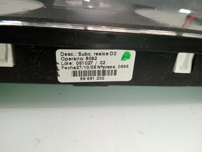 CUADRO INSTRUMENTOS, PEUGEOT, 407