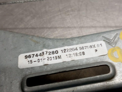 ELEVALUNAS TRASERO DERECHO, CITROEN, C-ELYSÉE