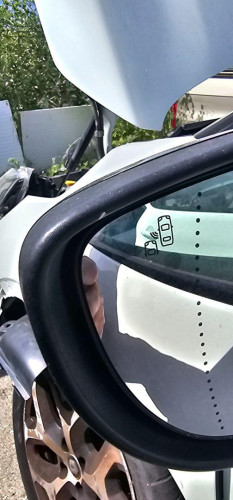  RETROVISOR IZQUIERDO, RENAULT, CAPTUR I 