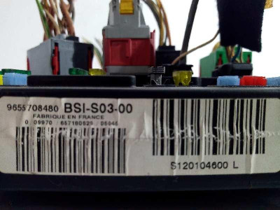 CAJA RELES / FUSIBLES, PEUGEOT, 407 SW