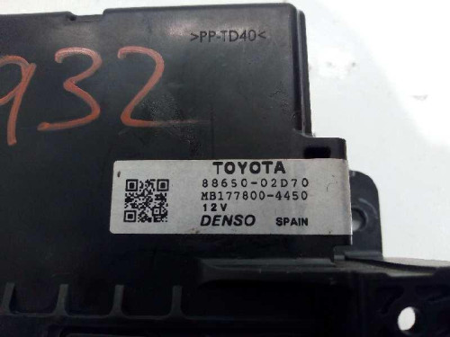  MODULO ELECTRONICO TOYOTA AURIS TOURING SPORTS (E18) 