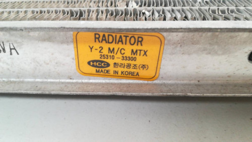  RADIADOR AGUA 
