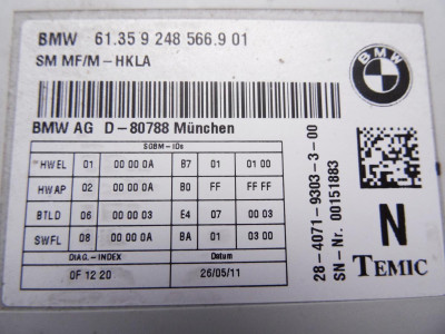 MODULO ELECTRONICO, BMW, SERIE 7 (F01/F02)