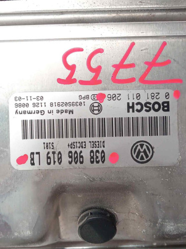  CENTRALITA MOTOR UCE VOLKSWAGEN POLO IV (9N1) 