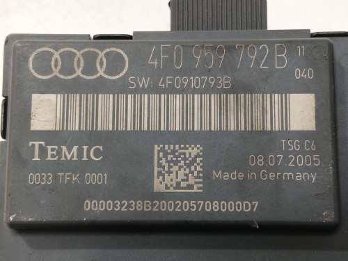  MODULO ELECTRONICO, AUDI, A6 AVANT (4F5) 