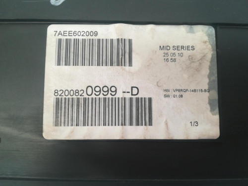  CUADRO INSTRUMENTOS, RENAULT, CLIO III 