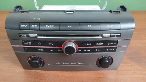 SISTEMA AUDIO / RADIO CD Mazda 3 BERLINA (BK) 