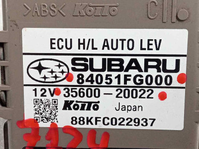 MODULO ELECTRONICO, SUBARU, IMPREZA (G12)