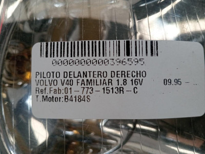 PILOTO DELANTERO DERECHO, Volvo, V40 FAMILIAR