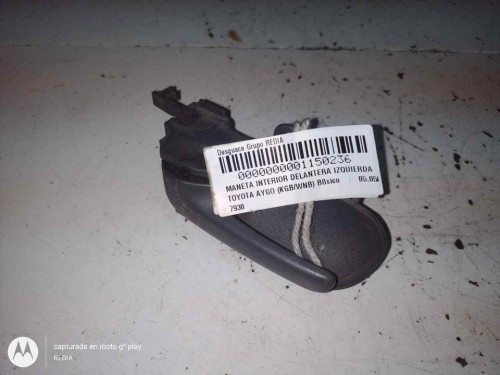 MANETA INTERIOR DELANTERA IZQUIERDA Toyota AYGO (KGB/WNB) 