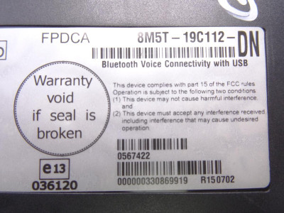 MODULO ELECTRONICO, FORD, MONDEO BERLINA (CA2)