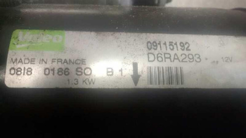  MOTOR ARRANQUE, OPEL, ASTRA G CARAVAN 