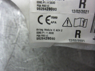 AIRBAG CORTINA DELANTERO DERECHO, PEUGEOT, 508