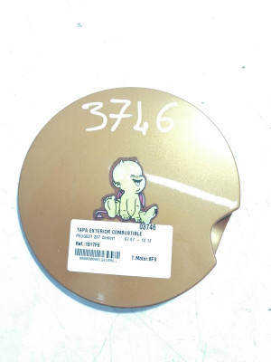 TAPA EXTERIOR COMBUSTIBLE, PEUGEOT, 207
