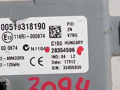 CAJA RELES / FUSIBLES, FIAT, 500 (150) BERLINA