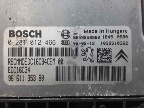 CENTRALITA MOTOR UCE CITROEN XSARA PICASSO 