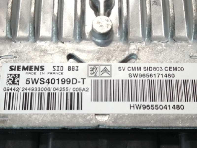 CENTRALITA MOTOR UCE, CITROEN, C5 BERLINA