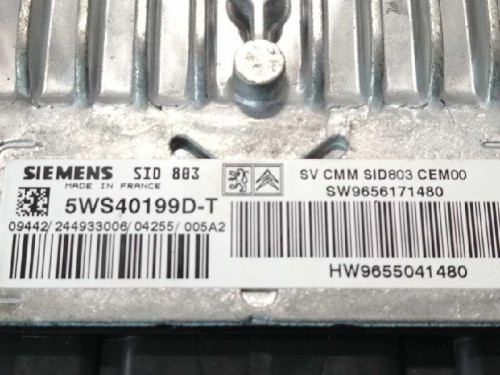  CENTRALITA MOTOR UCE CITROEN C5 BERLINA 