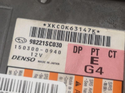 CENTRALITA AIRBAG, SUBARU, FORESTER (S12/SH)