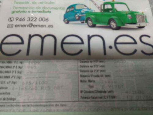  OPEL MERIVA 