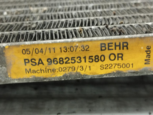 CONDENSADOR / RADIADOR AIRE ACONDICIONADO CITROEN BERLINGO 