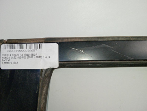  PUERTA TRASERA IZQUIERDA HONDA JAZZ (GD1/5) 