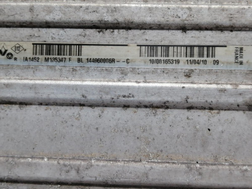  INTERCOOLER, RENAULT, MEGANE III BERLINA 5P 