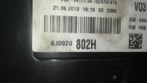  CUADRO INSTRUMENTOS SEAT IBIZA ST (6J8) 