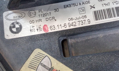 FARO IZQUIERDO, BMW, SERIE 3 BERLINA (E90)