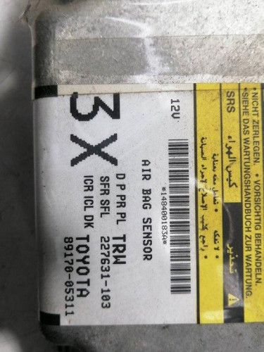  KIT AIRBAG TOYOTA AVENSIS CROSS SPORT (T27) 