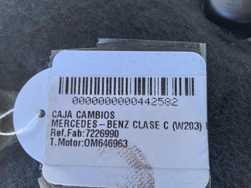 CAJA CAMBIOS MERCEDES-BENZ CLASE C (BM 203) FAMILIAR 