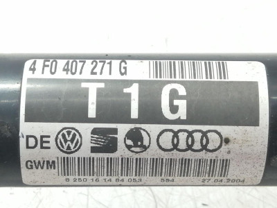 TRANSMISION DELANTERA IZQUIERDA, AUDI, A6 BERLINA (4F2)