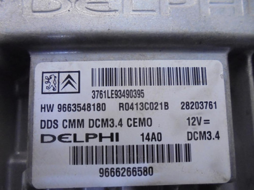 CENTRALITA MOTOR UCE Citroen C5 BERLINA 