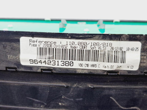  CUADRO INSTRUMENTOS Peugeot 406 BERLINA (S1/S2) 