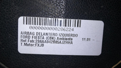 AIRBAG DELANTERO IZQUIERDO, FORD, FIESTA (CBK)