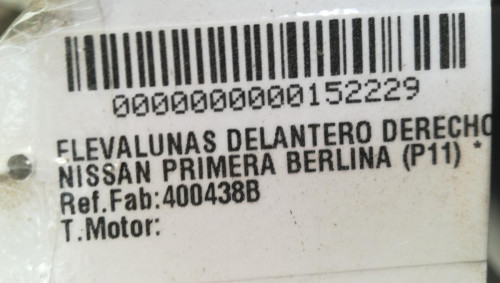  ELEVALUNAS DELANTERO DERECHO 