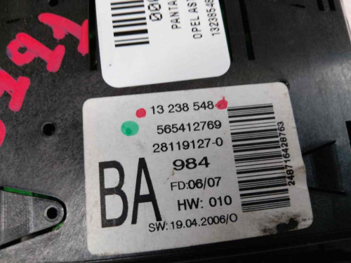  PANTALLA MULTIFUNCION, OPEL, ASTRA H GTC 