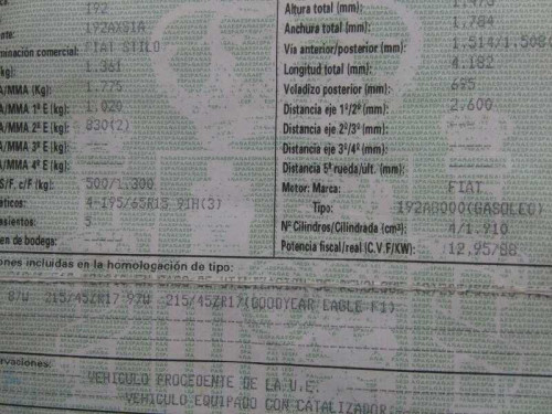  FIAT STILO (192) 