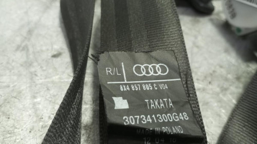 CINTURON SEGURIDAD TRASERO IZQUIERDO Audi A1 SPORTBACK (8XF) 
