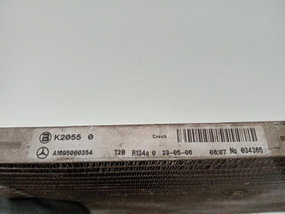 CONDENSADOR / RADIADOR AIRE ACONDICIONADO, MERCEDES-BENZ, CLASE A (BM 169)