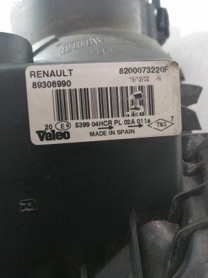 FARO IZQUIERDO, RENAULT, MEGANE II BERLINA 3P