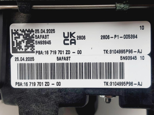 AIRBAG DELANTERO IZQUIERDO Citroen C4 BERLINA 