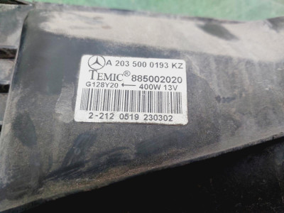 ELECTROVENTILADOR, Mercedes-Benz, CLASE C (BM 203) BERLINA