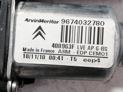 ELEVALUNAS DELANTERO IZQUIERDO, CITROEN, GRAND C4 PICASSO