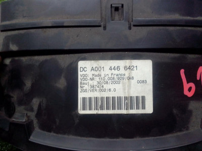 CUADRO INSTRUMENTOS, MERCEDES-BENZ, SPRINTER CAMIÓN DOKA