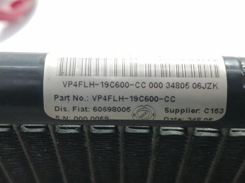 RADIADOR CALEFACCION / AIRE ACONDICIONADO Alfa Romeo 159 (140) 