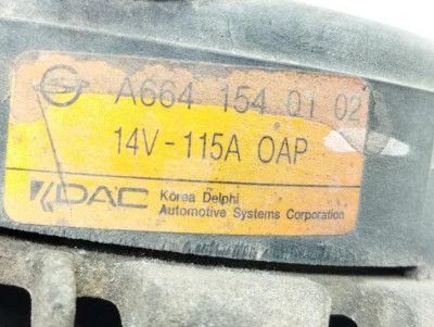 ALTERNADOR, Ssangyong, KYRON