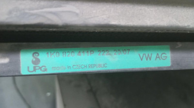 CONDENSADOR / RADIADOR AIRE ACONDICIONADO, VOLKSWAGEN, GOLF PLUS V (5M1)