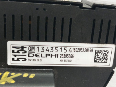 MANDO CALEFACCION / AIRE ACONDICIONADO, OPEL, ASTRA J BERLINA 5P