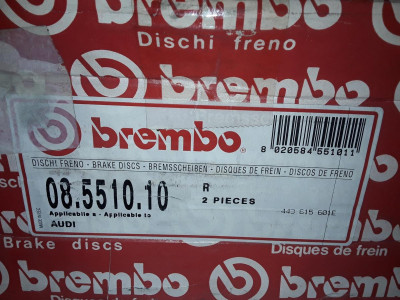DISCO DE FRENO TRASERO